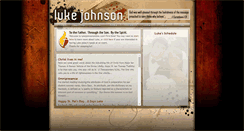 Desktop Screenshot of lukejohnsononline.com